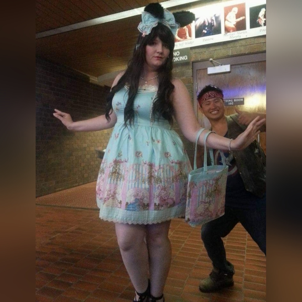 Bodyline Mint Lolita Royal Bunny Dress